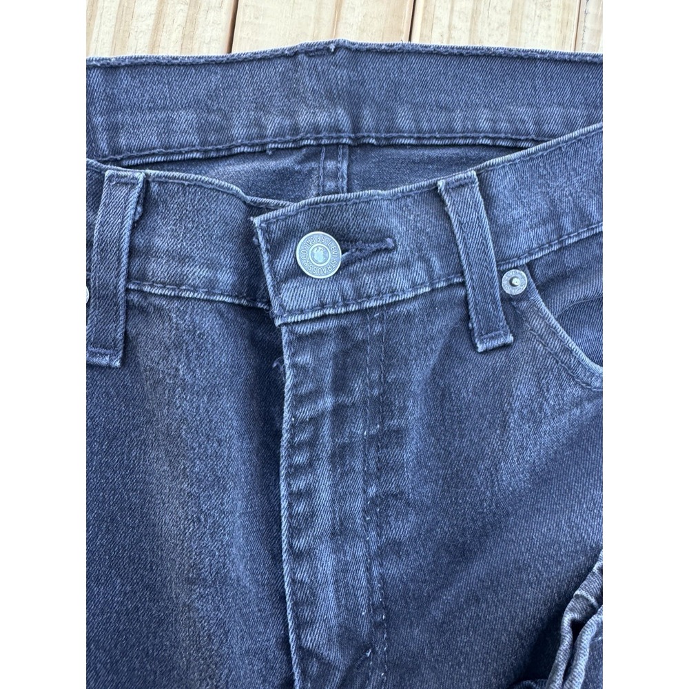 Levi's Vintage 511 slim jeans 33W 30L Levi's Men's Black Wash Jeans - Picture 3 of 11